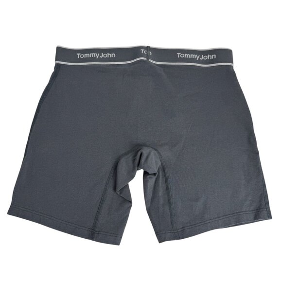 Tommy John NWOT 3 Pack Boxer Briefs Men Small Blue Grey Black Cotton Stretch - Picture 3 of 11